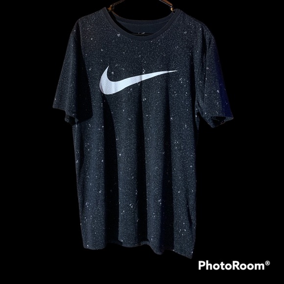 Nike Other - Adult Nike Swoosh Tee, Splattered Background